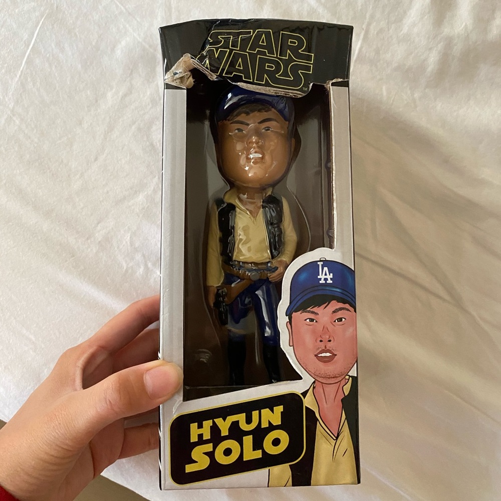 Hyunsolo headbob DODGERS🔵